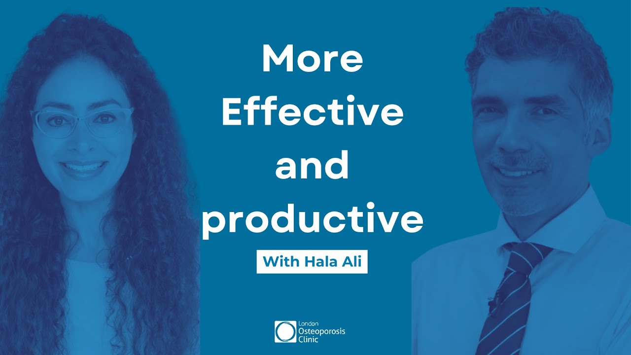 Being More Effective and Productive: Podcast from Hala and Dr. Taher Mahmud